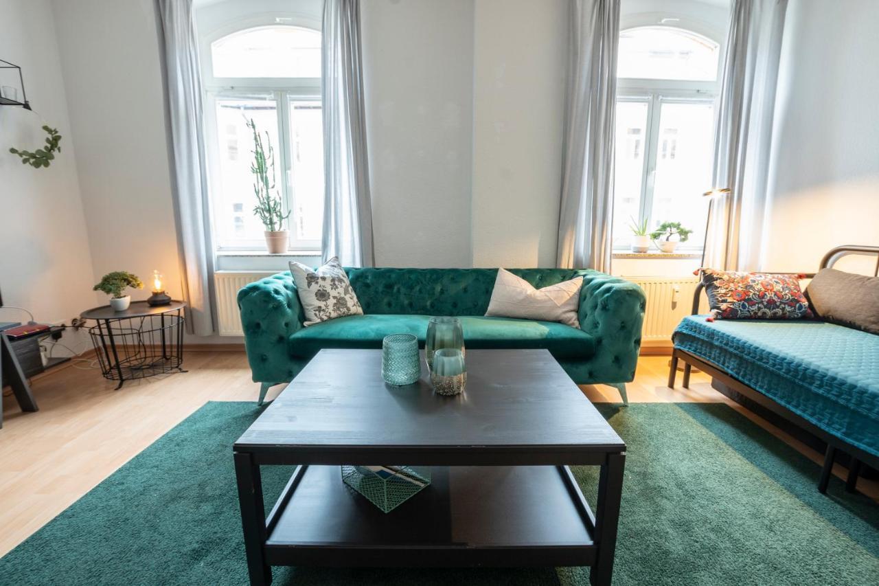 Zwickau Mittendrin, Tolles Balkon-Apartment Luaran gambar