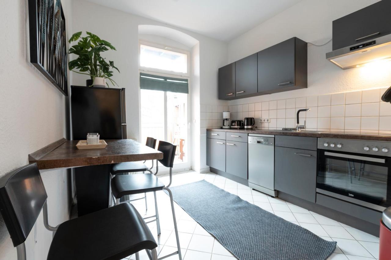 Zwickau Mittendrin, Tolles Balkon-Apartment Luaran gambar