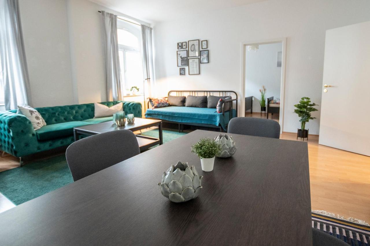Zwickau Mittendrin, Tolles Balkon-Apartment Luaran gambar