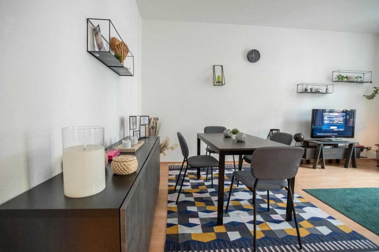 Zwickau Mittendrin, Tolles Balkon-Apartment Luaran gambar